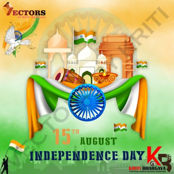 Independence Day - Political Banner - by VectorsByKriti
