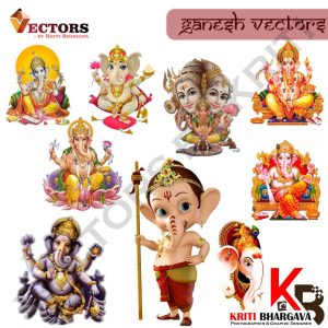 Ganesh Vectors Set 1